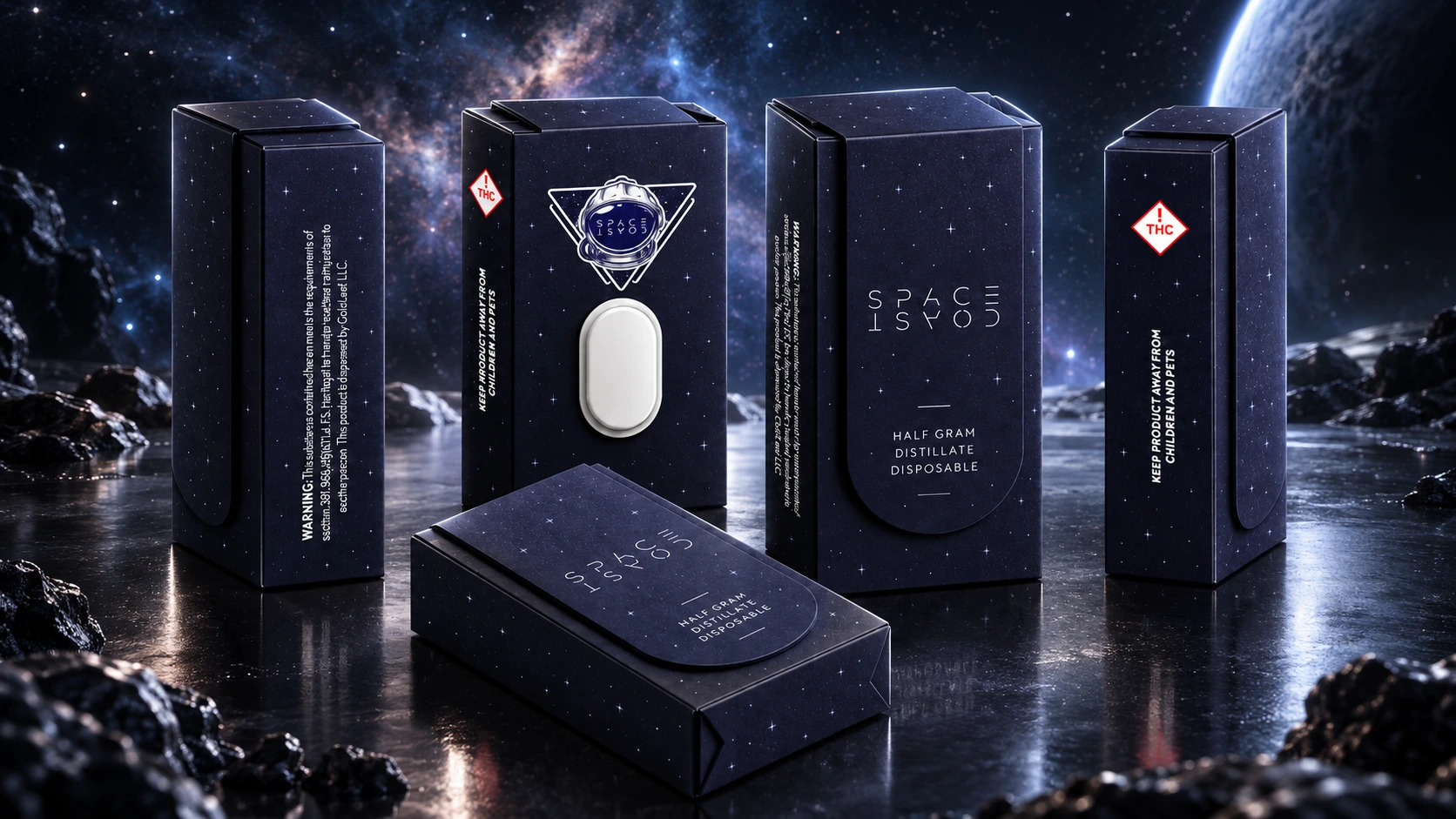 Space Coast packaging collection